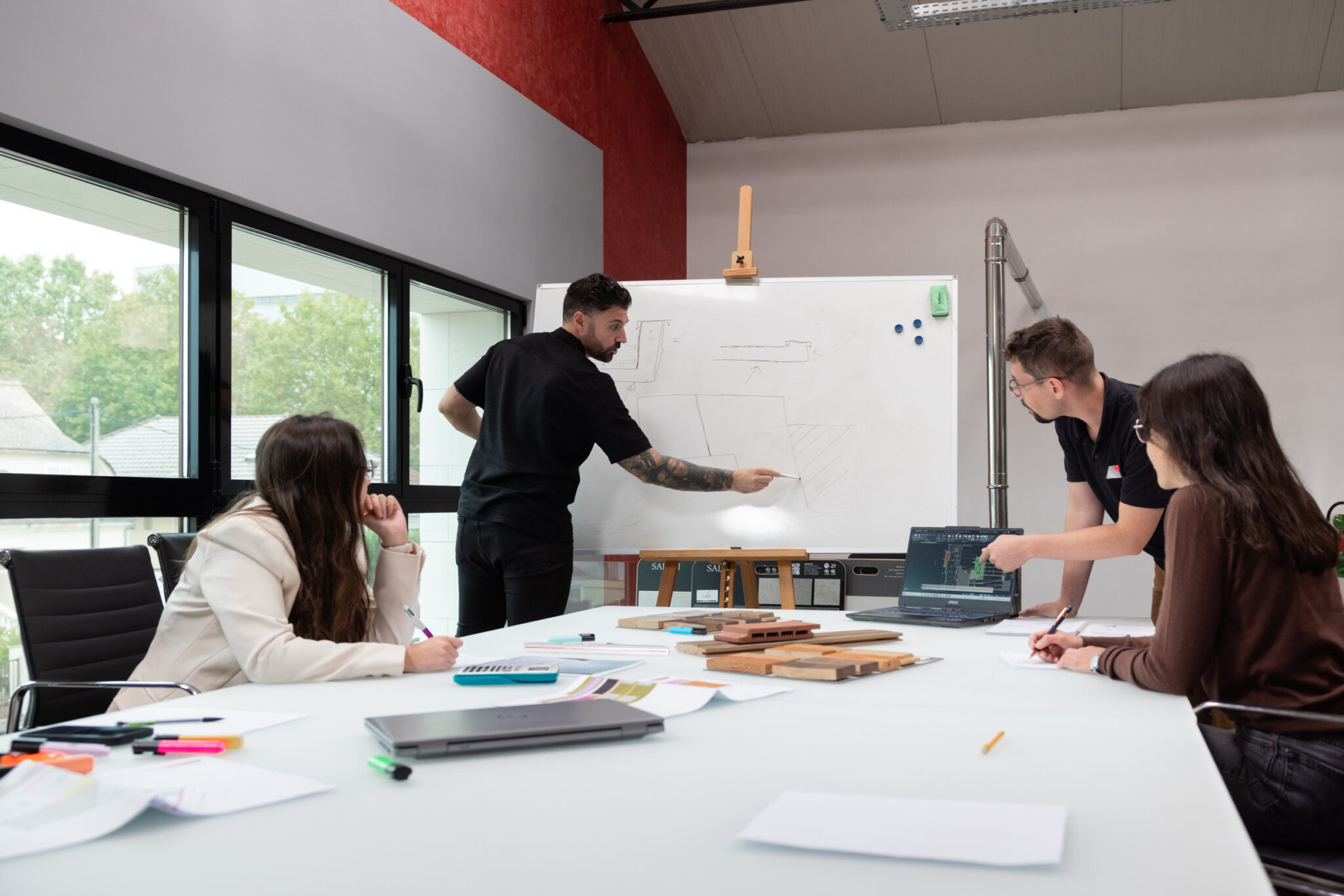 Réunion de travail